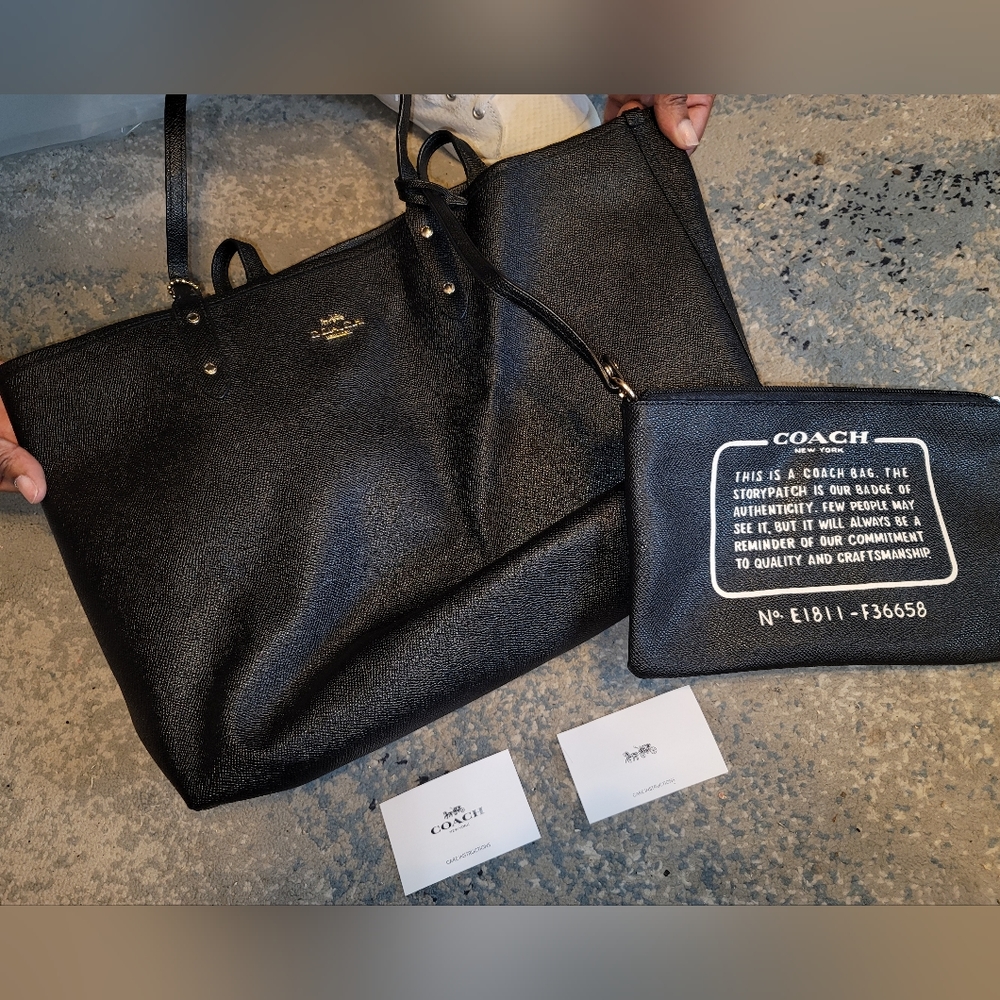 Coach reversible bag